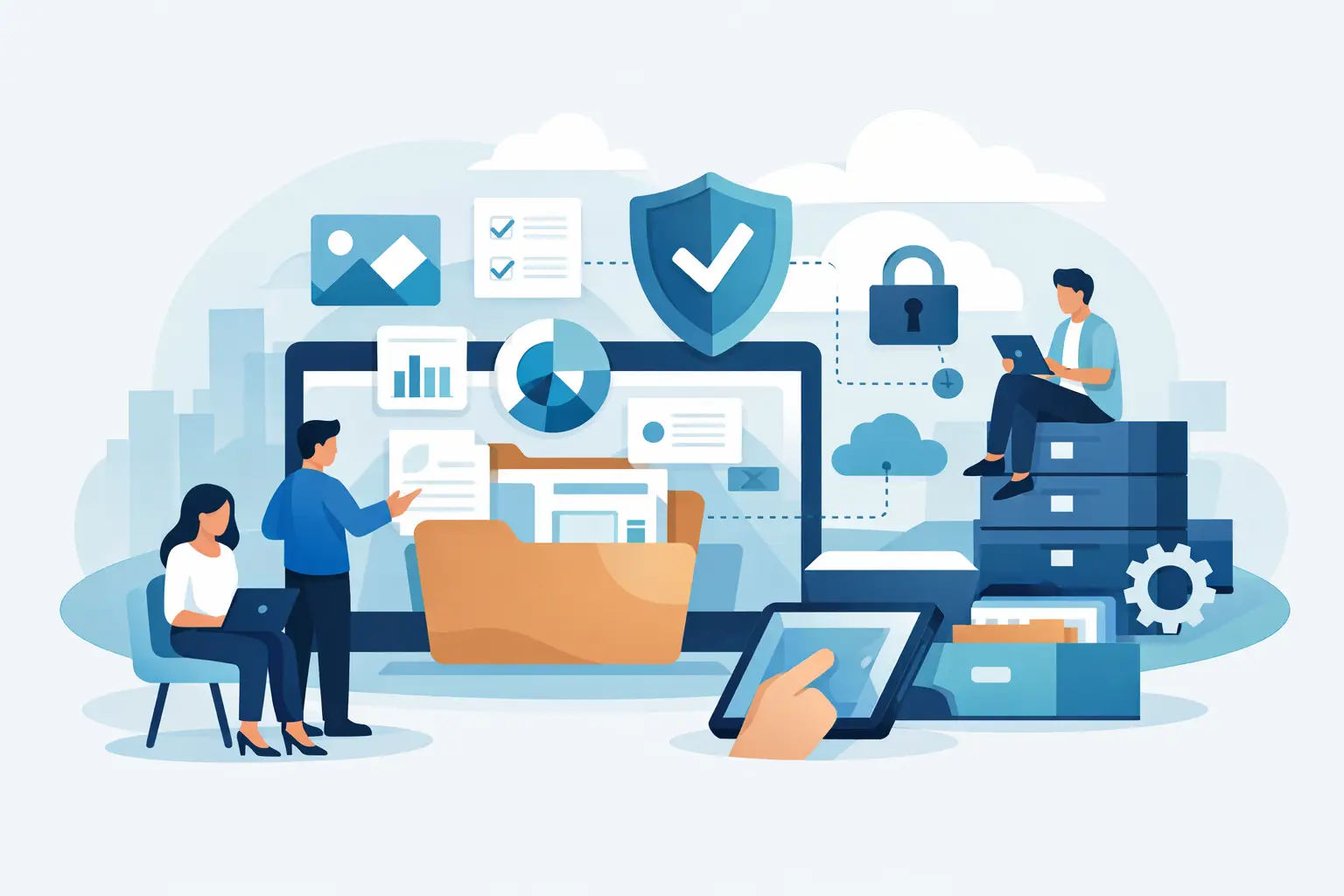 Archivo digital para empresas con control real