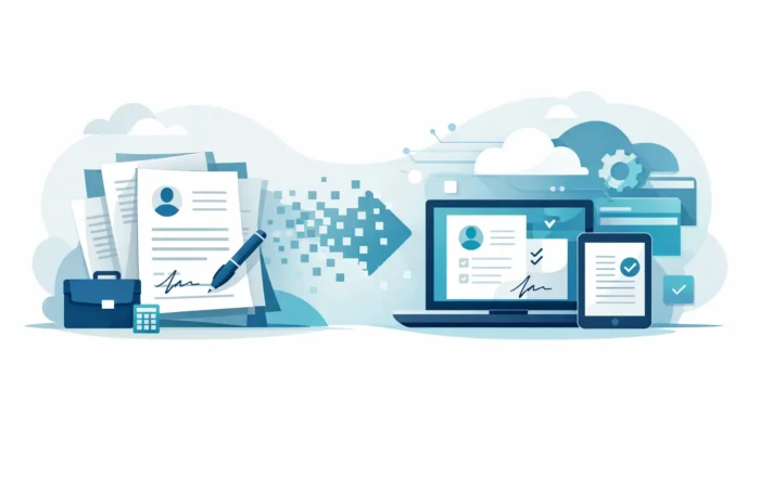 Digitalización de facturas y contratos